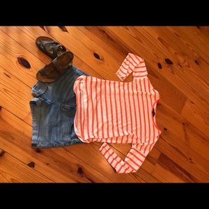 Cotton striped shirt